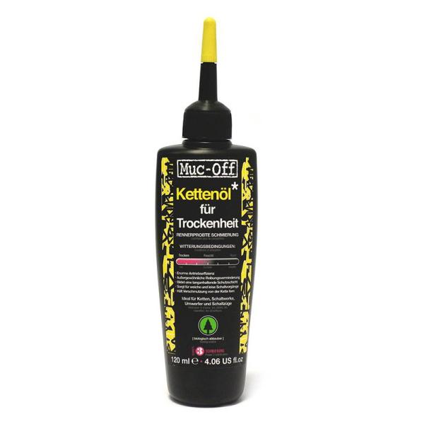 Muc-Off Ketten&ouml;l Dry Lube 120 ml Tropfflasche