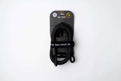tex-lock B&uuml;gelschloss eyelet U/X Set 13,5 mm onyx black  100 cm Produktbild 1
