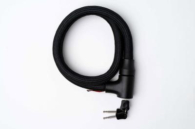 tex-lock Zylinderseilschloss Orbit onyx black 100 cm Produktbild 1