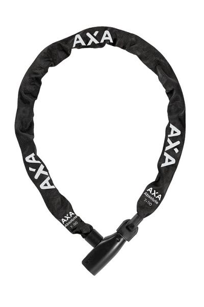 AXA Kettenschloss Absolute 7 mm schwarz 110 cm Produktbild 1