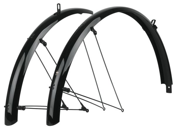 SKS Schutzblech Set Bluemels Basic schwarz gl&auml;nzend 26"