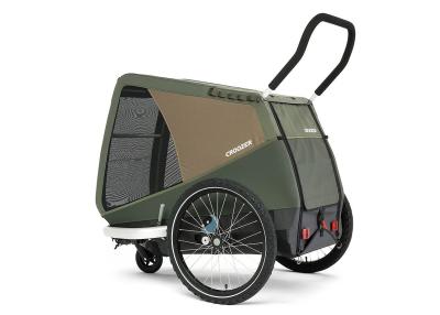CROOZER Hundeanh&auml;nger Dog Mikke moss green Produktbild 1