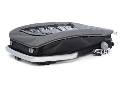 CROOZER Kinderanh&auml;nger Kid Keeke 2 1-2 Sitzer mountain grey Produktbild 1