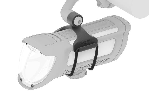 B&M Scheinwerferhalter h&auml;ngende Montage 498APB f&uuml;r Ixon Rock Akkuscheinwerfer