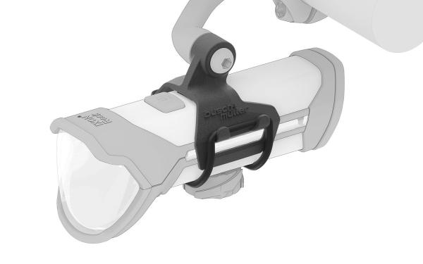 B&M Scheinwerferhalter h&auml;ngende Montage 496APB f&uuml;r Ixon Space Akkuscheinwerfer