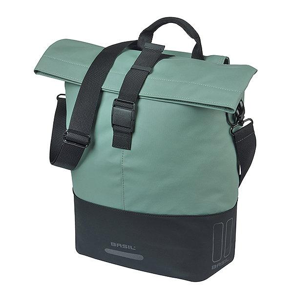 Basil Einzeltasche Cove Shopper silbergr&uuml;n/schwarz