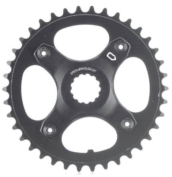 MATRIX Kettenblatt f&uuml;r BOSCH Gen 3 1/2" x 3/32", flach 38 Z&auml;hne