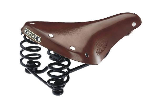 Brooks Leder Sattel Flyer Short Antik braun L242 x B176 x H87 mm  Damen B396DA0720
