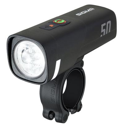 SIGMA LED Akkufrontleuchte AURA 50 USB schwarz Produktbild 2