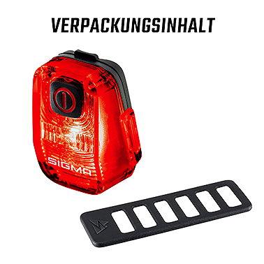 SIGMA LED Akkur&uuml;cklicht HIRO 10 schwarz