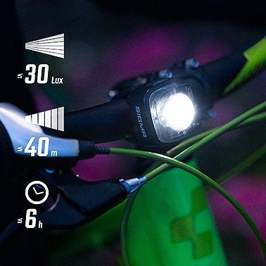 SIGMA LED Akkuleuchten Set AURA Micro Set schwarz Produktbild 1