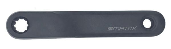 MATRIX Kurbelarmsatz Alu Bosch Gen 2 schwarz 165 mm  Montageverpackung
