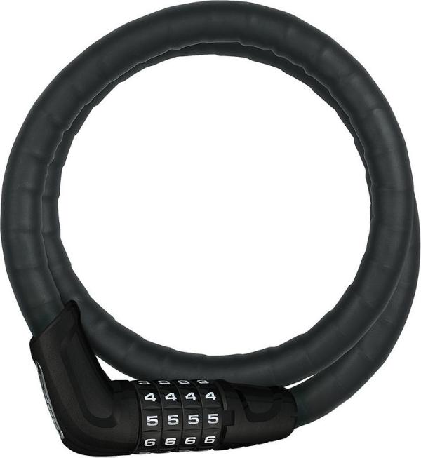 ABUS Zahlen-Panzerkabelschloss Tresorflex 6615C/85/15 BK SCMU 15 mm schwarz 85 cm