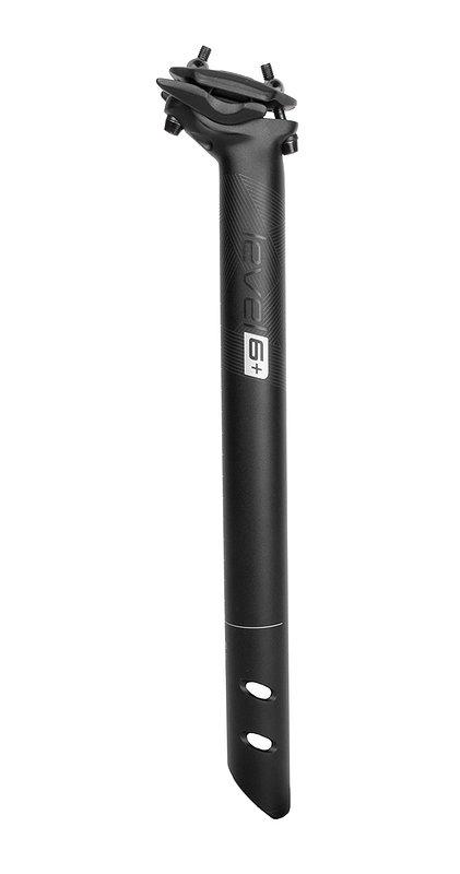 ergotec Patentsattelst&uuml;tze Alu Ray 31,6 mm schwarz-sandgestrahlt 350 mm