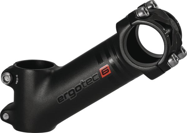 ergotec Ahead-Vorbau High Piranha 2 90 mm schwarz sand. 31,8 mm 1 1/8" 35&deg;