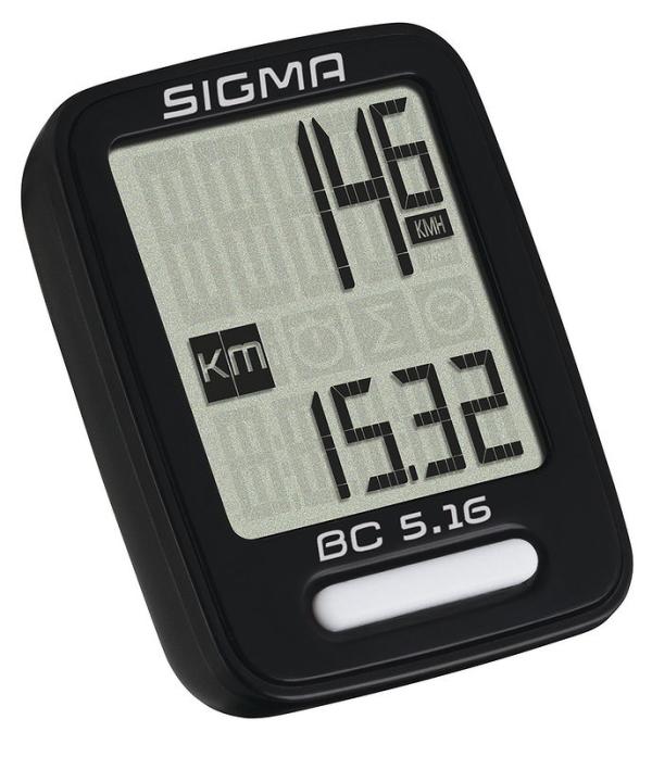 SIGMA Fahrradcomputer BC 5.16 schwarz 05160