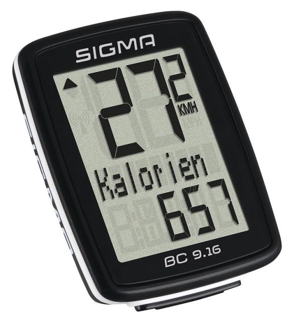 SIGMA Fahrradcomputer BC 9.16 schwarz 09160