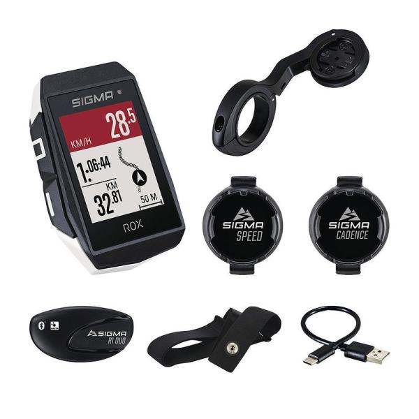SIGMA GPS Radcomputer ROX 11.1 EVO Sensor Set wei&szlig; 01035