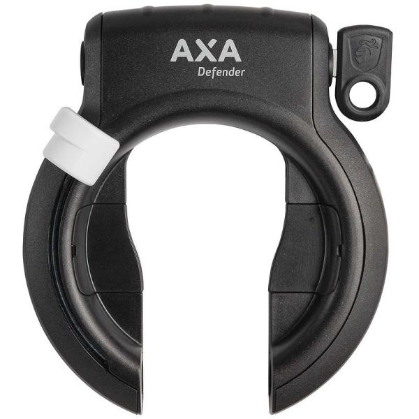 AXA Rahmenschloss Defender AZ Limited Edition 50 mm schwarz mit wei&szlig;em Bedienknopf SB-Verpackung