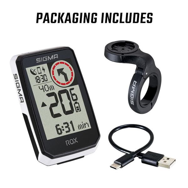 SIGMA GPS Radcomputer ROX 2.0 Endurance wei&szlig; 01055
