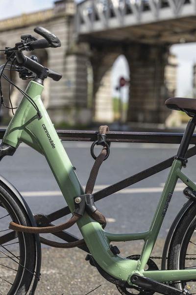 ABUS Kettenschloss Infinity Loop 1806 6 mm schwarz 140 cm Produktbild 1