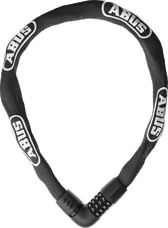 ABUS Zahlen-Kettenschloss Tresor 6806C/85 black 6 mm schwarz 85 cm