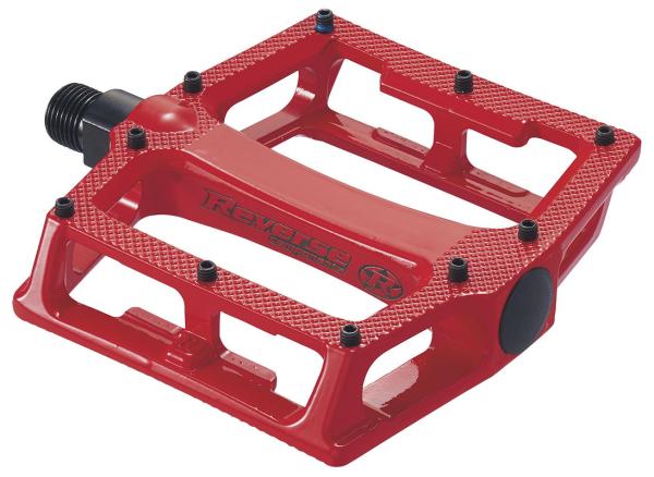 Reverse Plattformpedal Super Shape-3-D rot  SB-Verpackung
