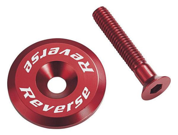 Reverse Steuersatzkappe rot 1 1/8"  SB-Verpackung