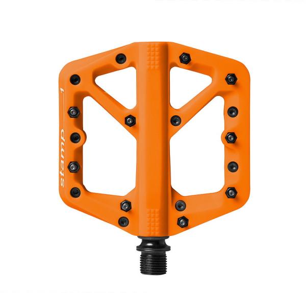 crankbrothers Plattformpedal Stamp 1 Small Gr&ouml;&szlig;e S 37-43 orange  SB-Verpackung