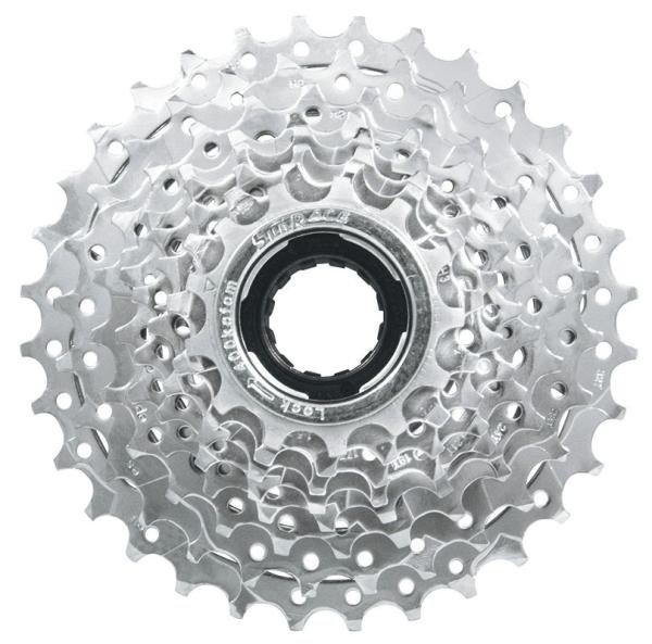 Sunrace Schraubzahnkranz 8-fach silber MFE608CU-BOX 13-32 Z&auml;hne