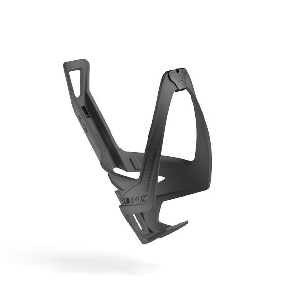 Elite Flaschenhalter Cannibal XC schwarz soft touch, Graphik schwarz