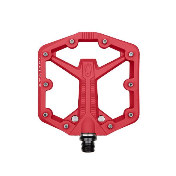 crankbrothers Plattformpedal Stamp 1 Gen 2 Small Gr&ouml;&szlig;e S 37-43 rot  SB-Verpackung