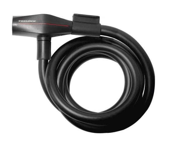 TRELOCK Spiralkabelschloss SK 415 15 mm schwarz 180 cm