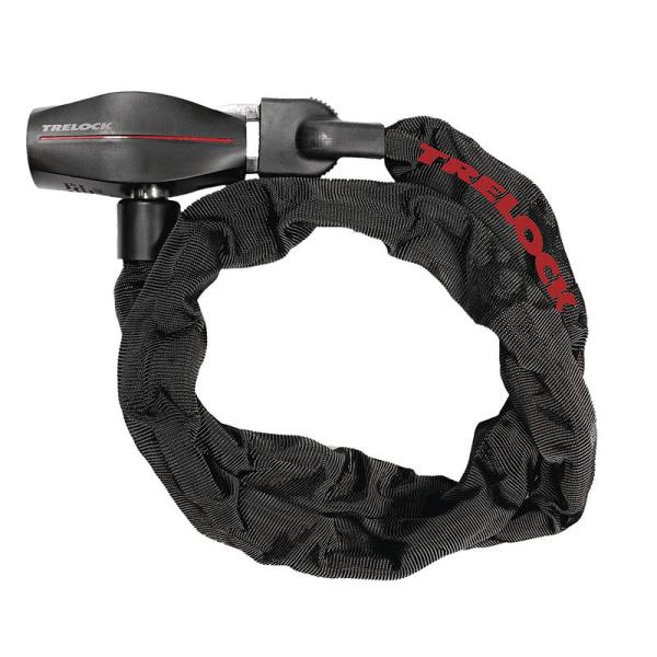 TRELOCK Kettenschloss BC 380 7 mm schwarz 85 cm