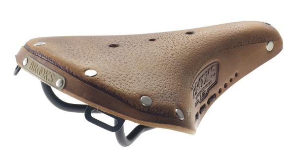 Brooks Leder Sattel B17 S Softened Short braun Aged L242 x B176 x H58 mm Damen B211DPLA0721