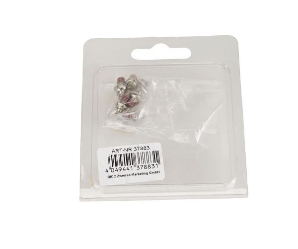 MATRIX Ersatzpin f&uuml;r Pedale silber  Montageverpackung