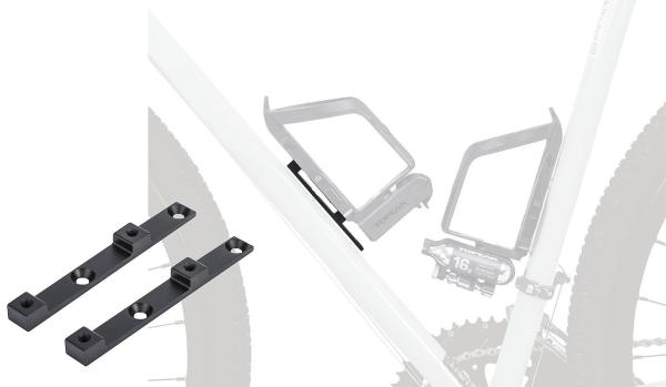 Topeak Adapter f&uuml;r Flaschenhalter Alt-Position Cage Mounts schwarz