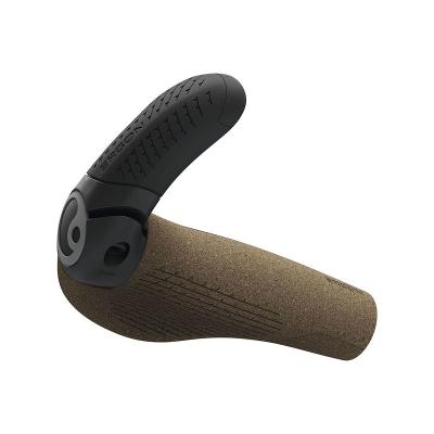 Ergon Lenkergriff GP3-L Evo Bio Kork mit Bar Ends kork/schwarz Large lang/lang regular Produktbild 1