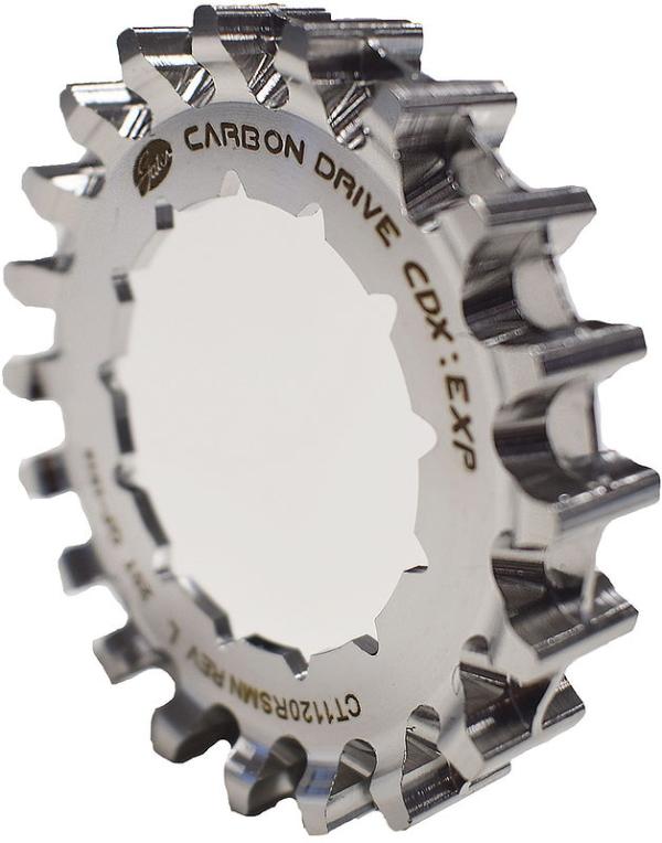 Gates Riemenscheibe CDX Rohloff Splined (hinten) silber   20 Z&auml;hne