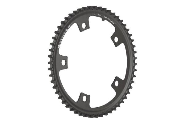 Gates Riemenscheibe CDX (vorne) schwarz 130 mm    55 Z&auml;hne