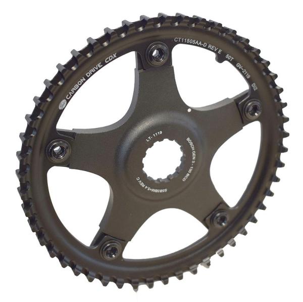 Gates Riemenscheibe CDX Spider Bosch Gen 3 (vorne) schwarz Direct Mount    50 Z&auml;hne