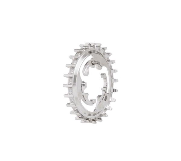 Gates Riemenscheibe CDX Enviolo (hinten) silber    24 Z&auml;hne