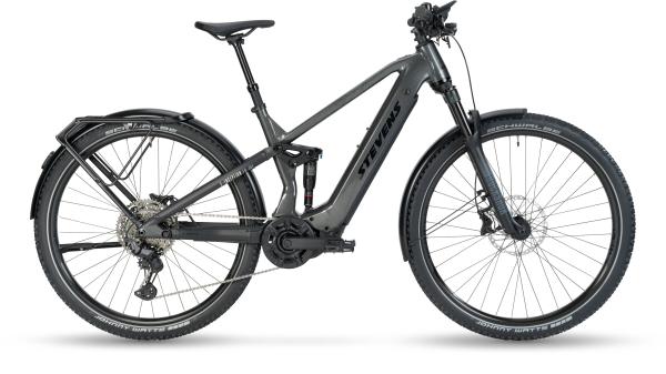 Stevens E-Inception TR 7.6.1 FEQ - Chrome Black - 18"