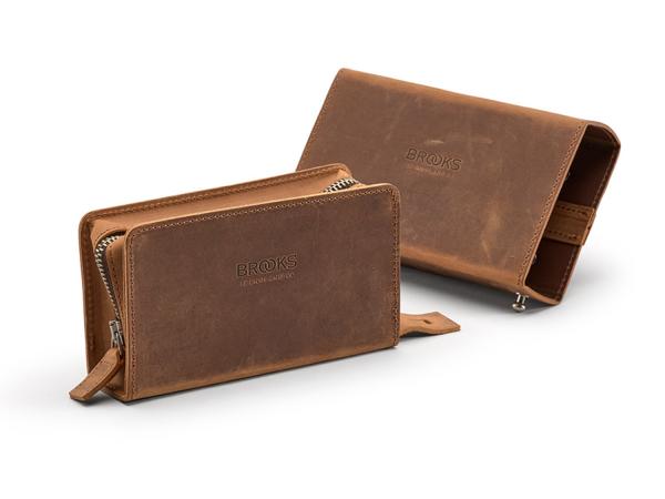 Brooks D-Shaped 1L, Dark Tan  unis Dark Tan