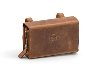 Brooks D-Shaped 1L, Dark Tan  unis Dark Tan Produktbild 1