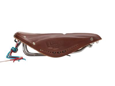 Brooks Saddle B17 Narrow Carved, Leather, A. Brown  unis A. Brown Produktbild 1
