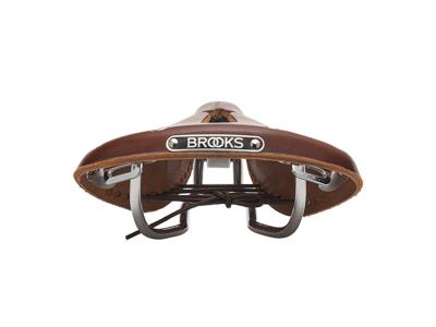 Brooks Saddle B17 Carved Short, Leather, A. Brown  unis A. Brown Produktbild 2