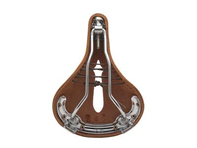 Brooks Saddle B17 Carved Short, Leather, A. Brown  unis A. Brown Produktbild 3