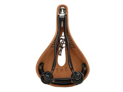 Brooks Saddle Flyer Carved, Leather, Honey  unis honey Produktbild 3