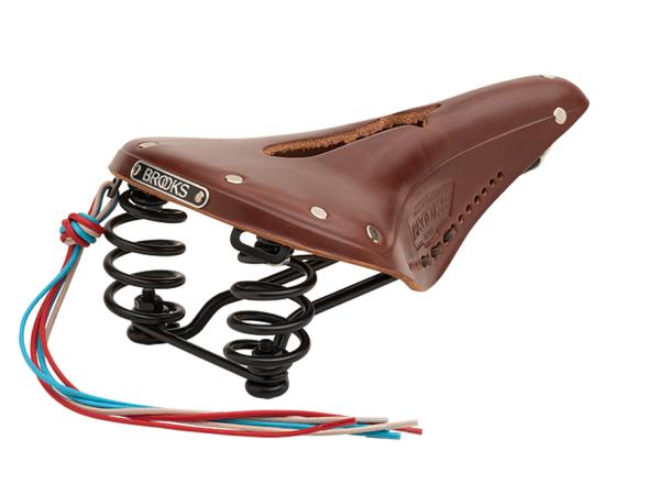 Brooks Saddle Flyer Carved, Leather, A. Brown  unis A. Brown